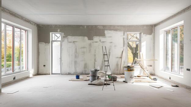 Interior home renovation