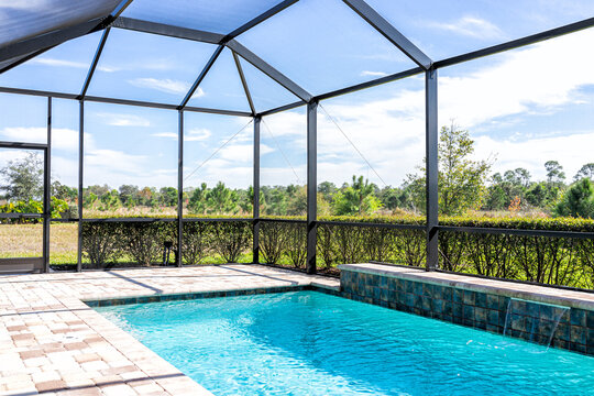 Custom lanai enclosure